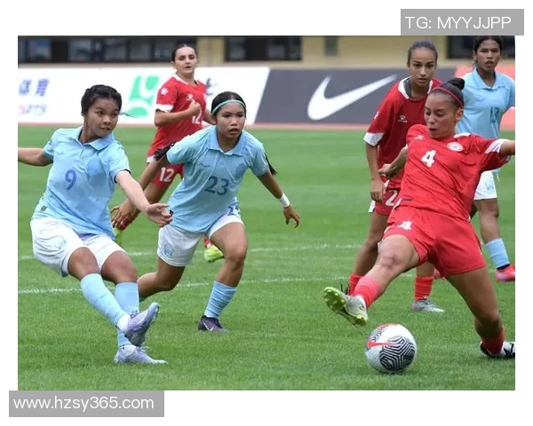 泰国女足迎战马来西亚队争夺亚洲杯资格赛重要胜利
