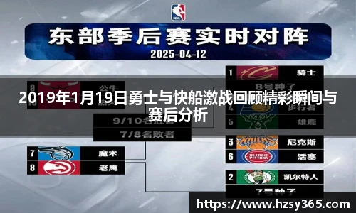 2019年1月19日勇士与快船激战回顾精彩瞬间与赛后分析